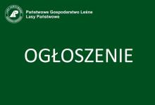 Ogłoszenie o przetargu